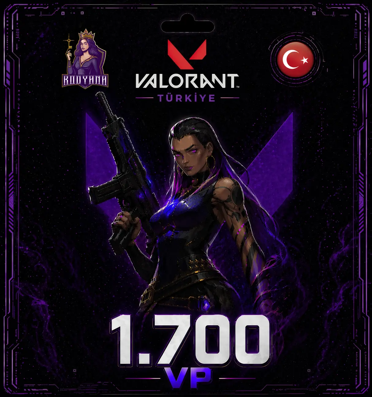 Valorant 1700 VP