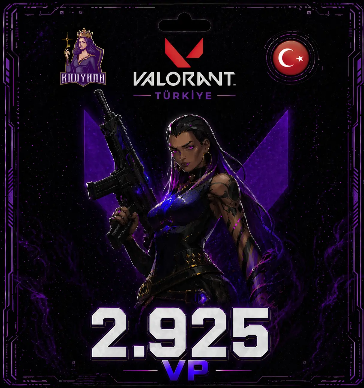 Valorant 2925 VP