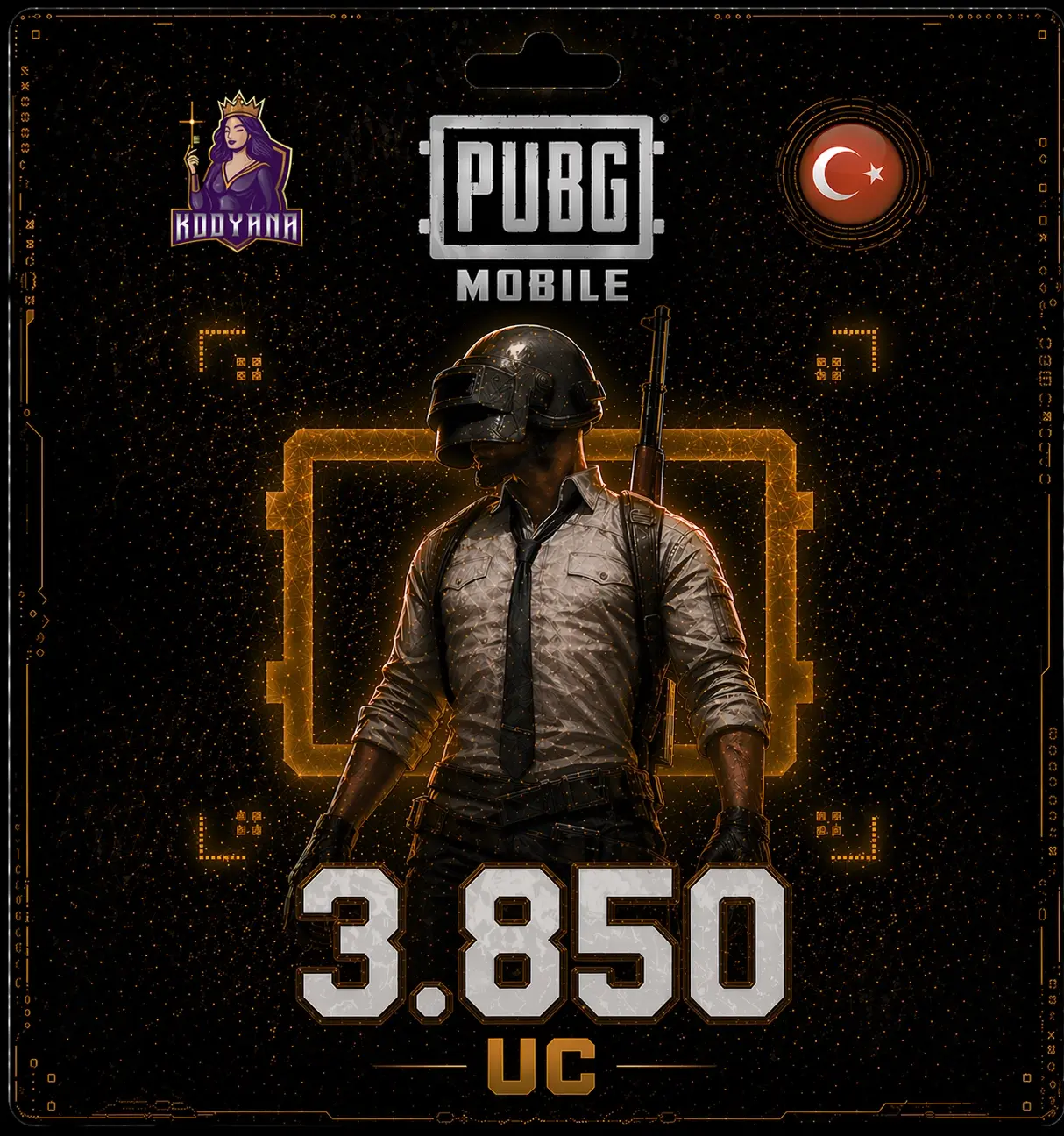 Pubg Mobile 3850 UC - Global - TR
