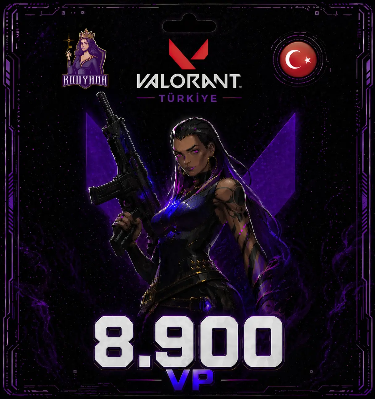 Valorant 8900 VP