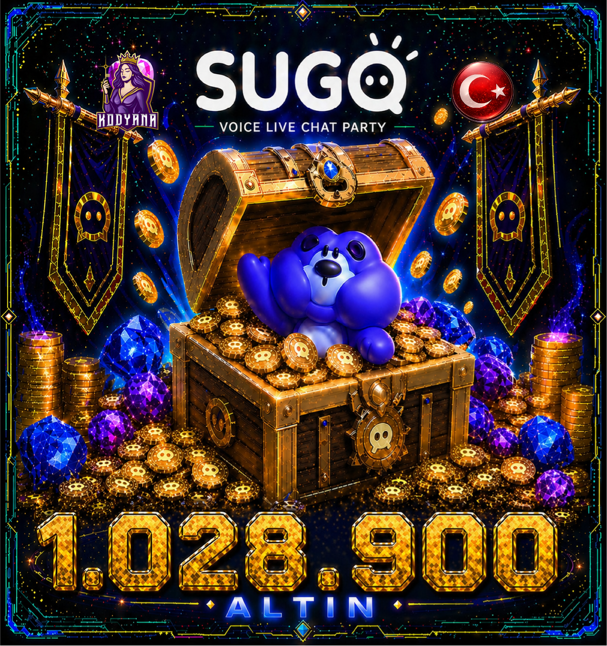 Sugo 1,028,900 Coins