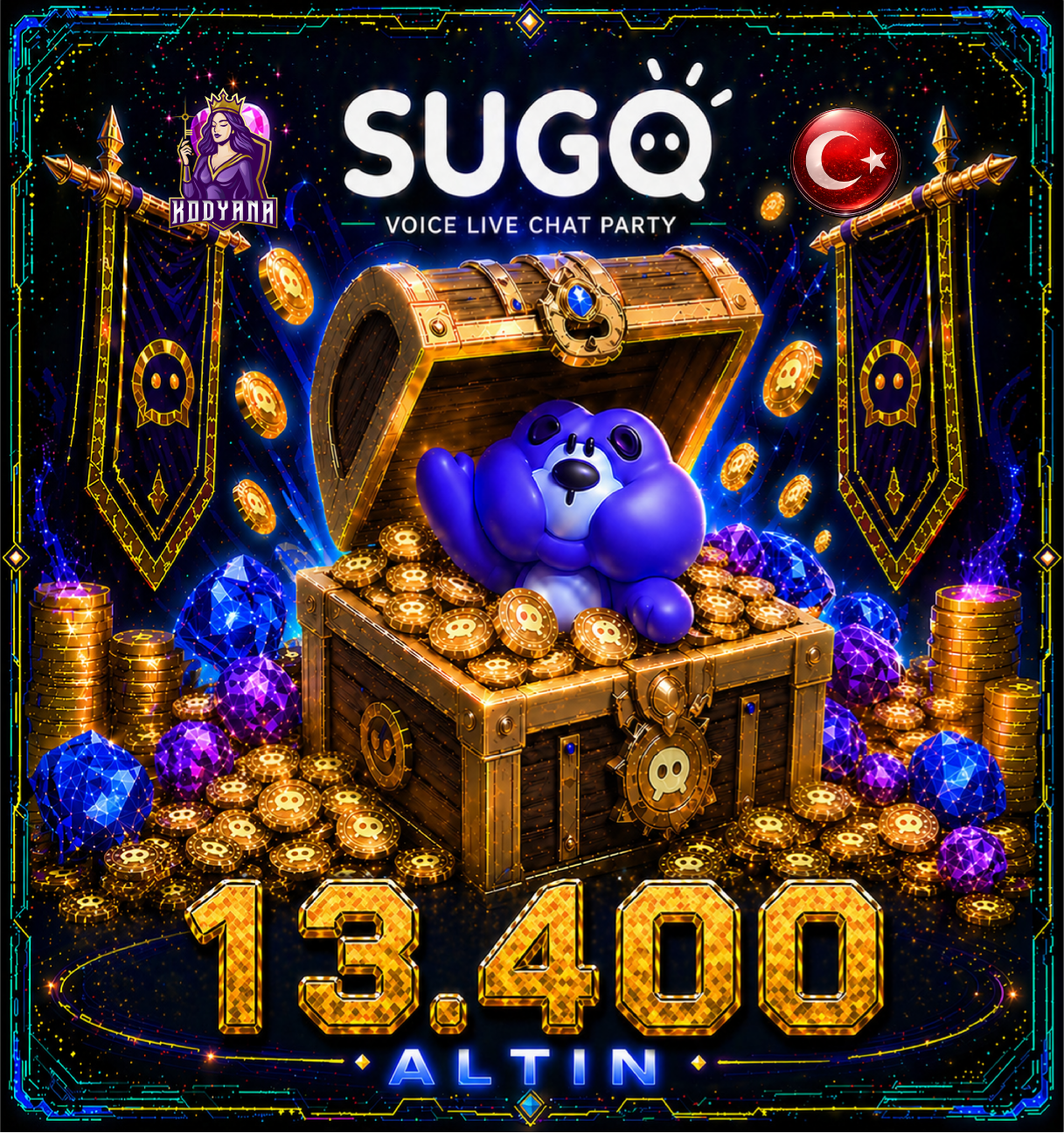 Sugo 13,400 Coins