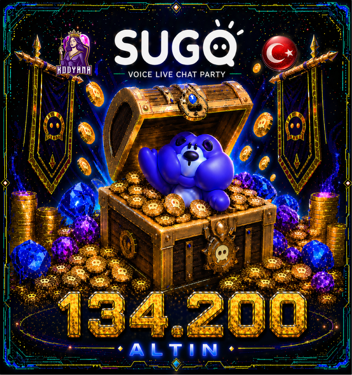 Sugo 134,200 Coins