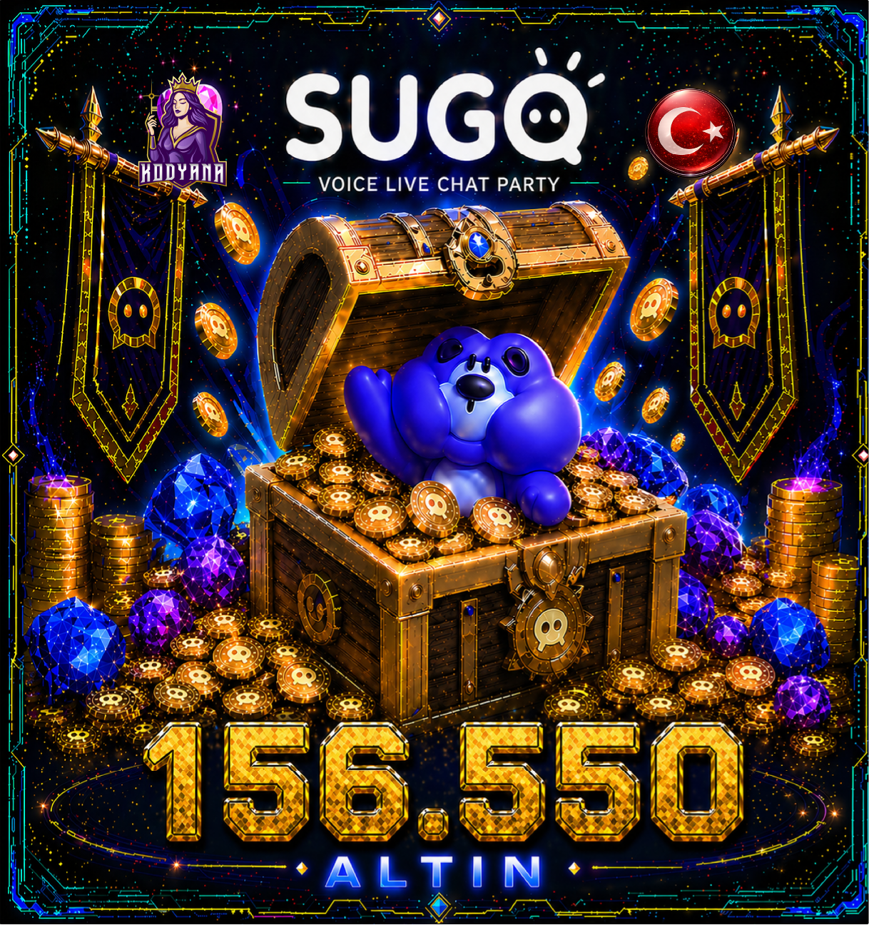 Sugo 156,550 Coins
