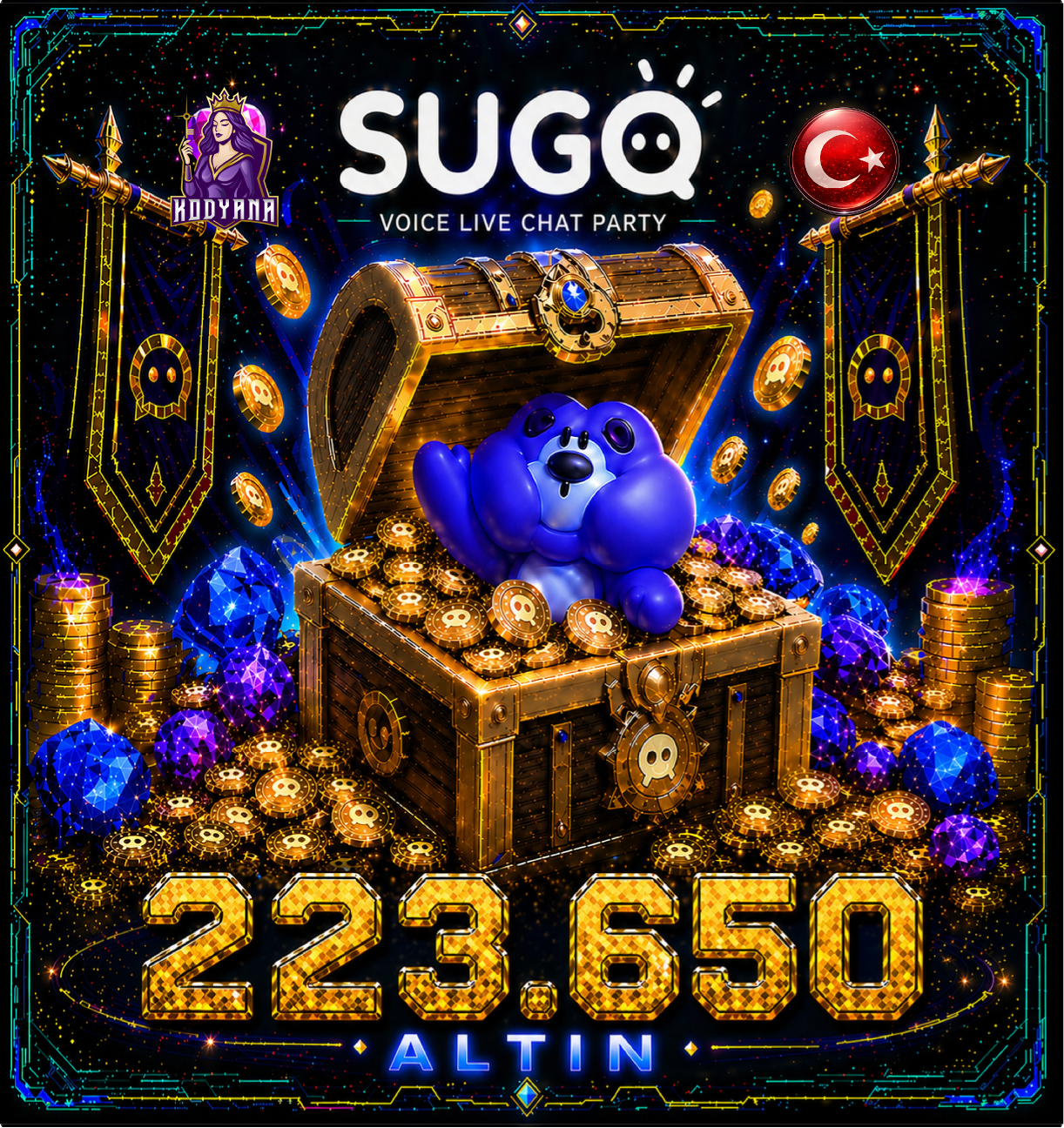 Sugo 223,650 Coins