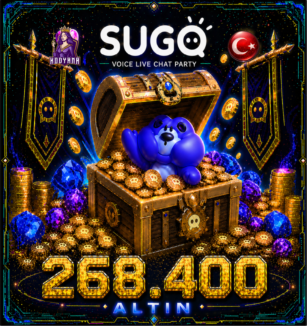 Sugo 268,400 Coins