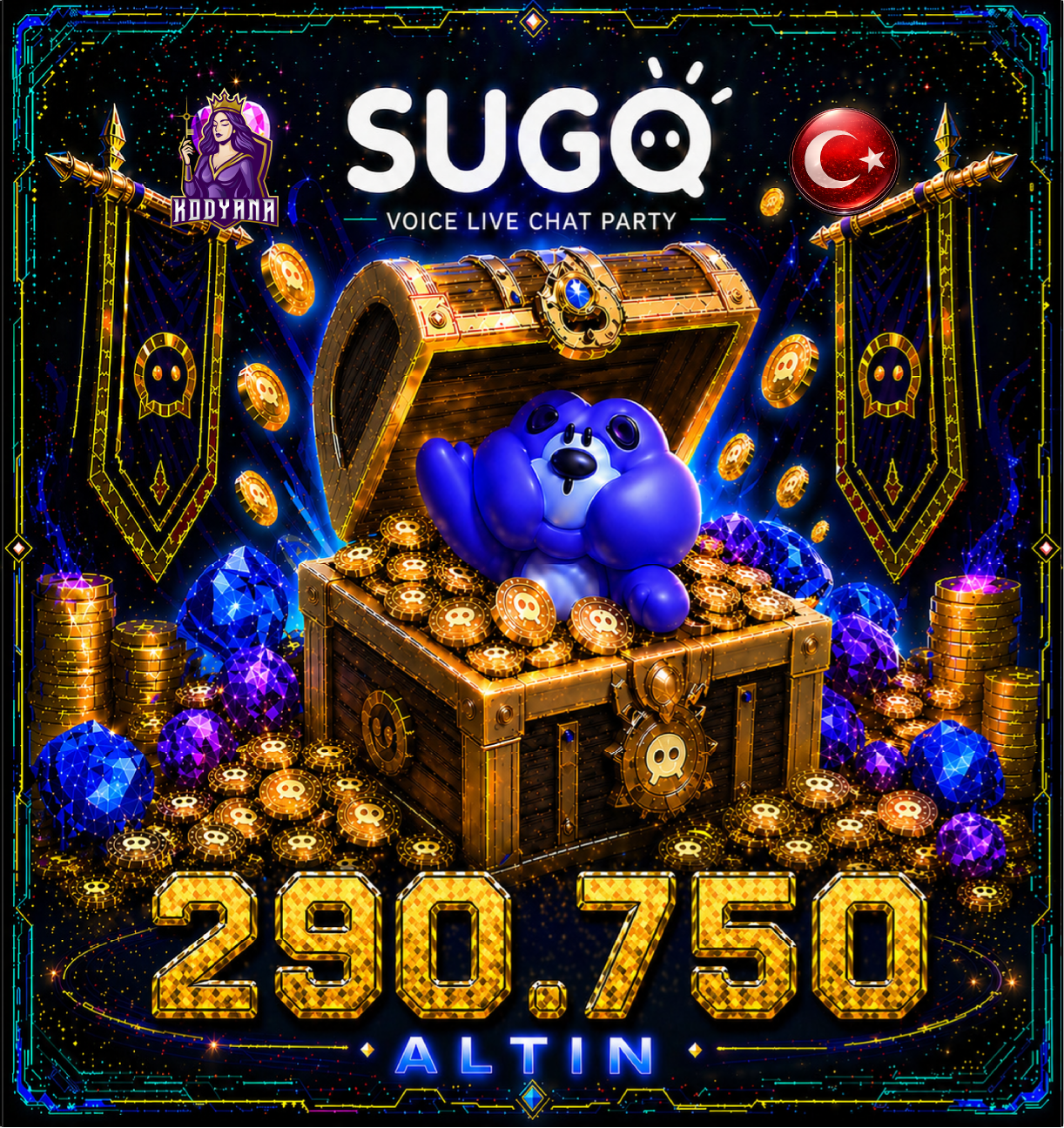 Sugo 290,750 Coins
