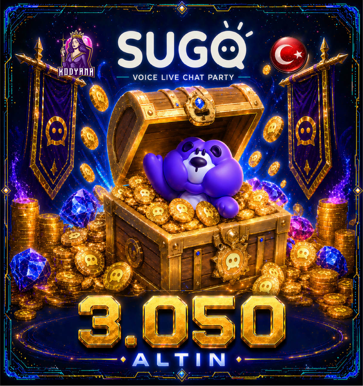 Sugo 3,050 Coins