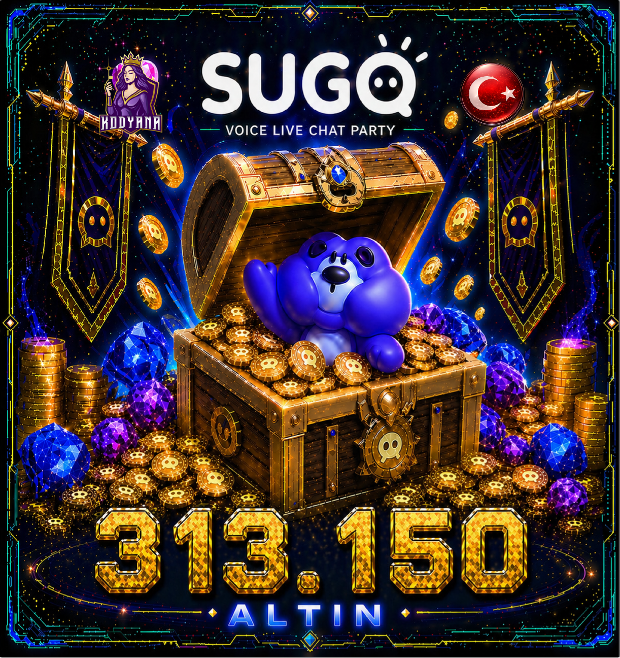 Sugo 313,150 Coins
