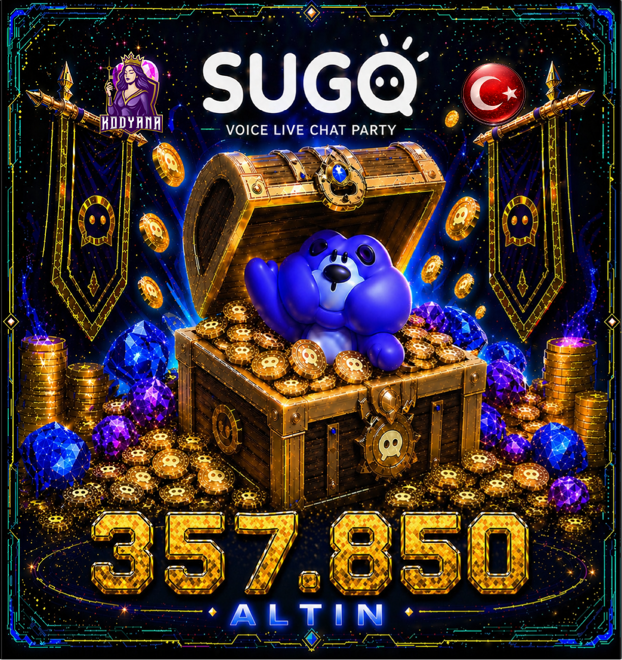 Sugo 357,850 Coins