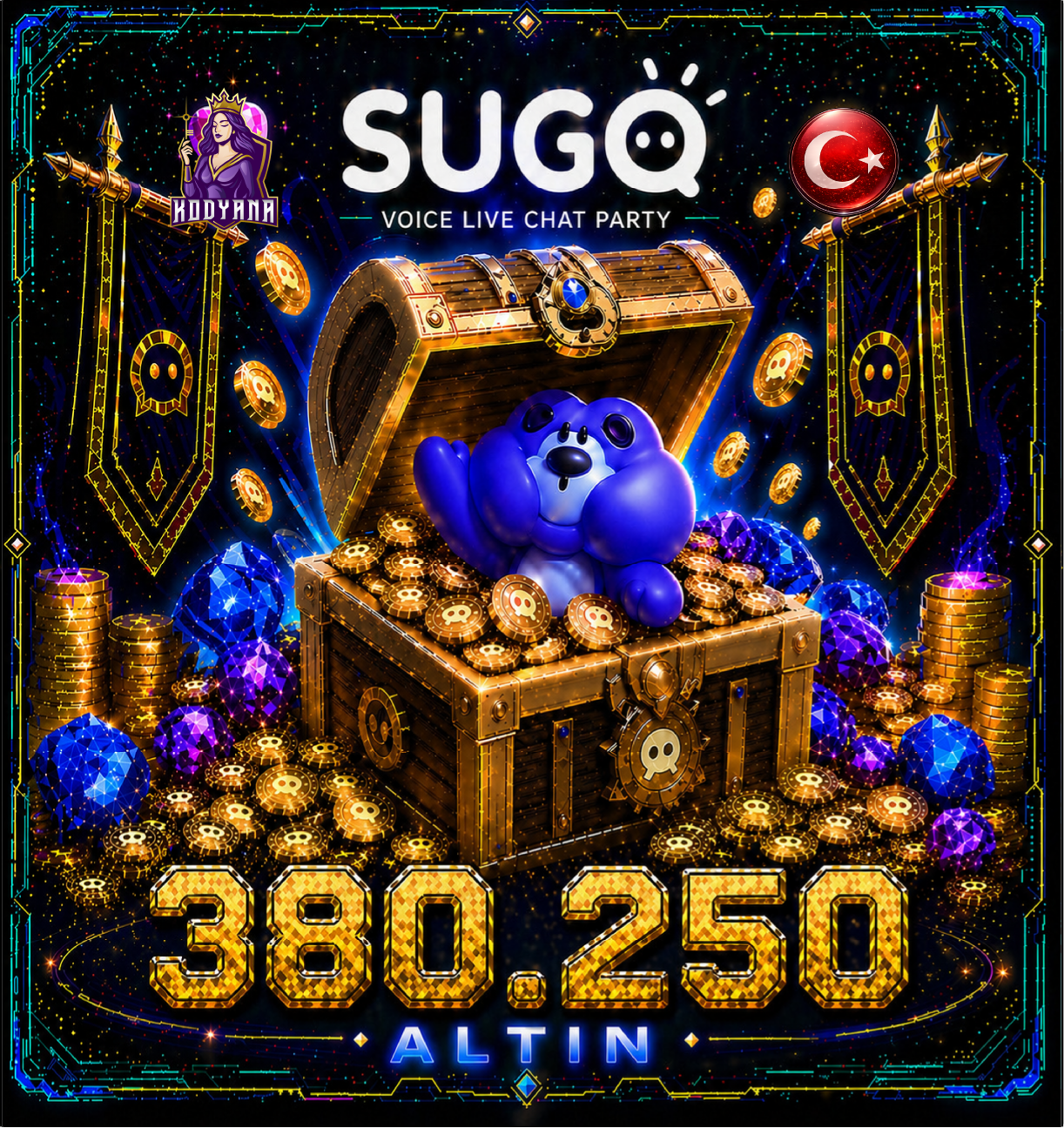 Sugo 380,250 Coins