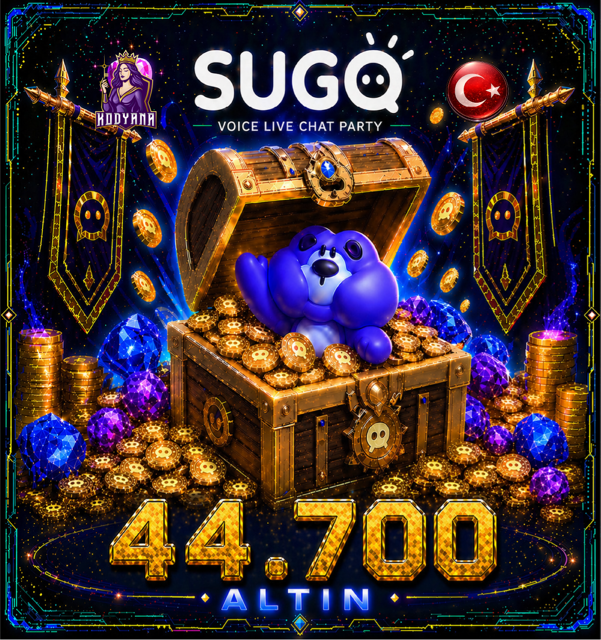 Sugo 44,700 Coins