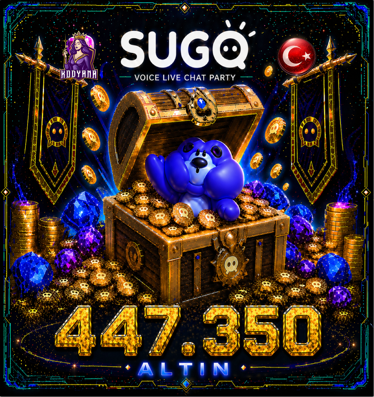 Sugo 447,350 Coins