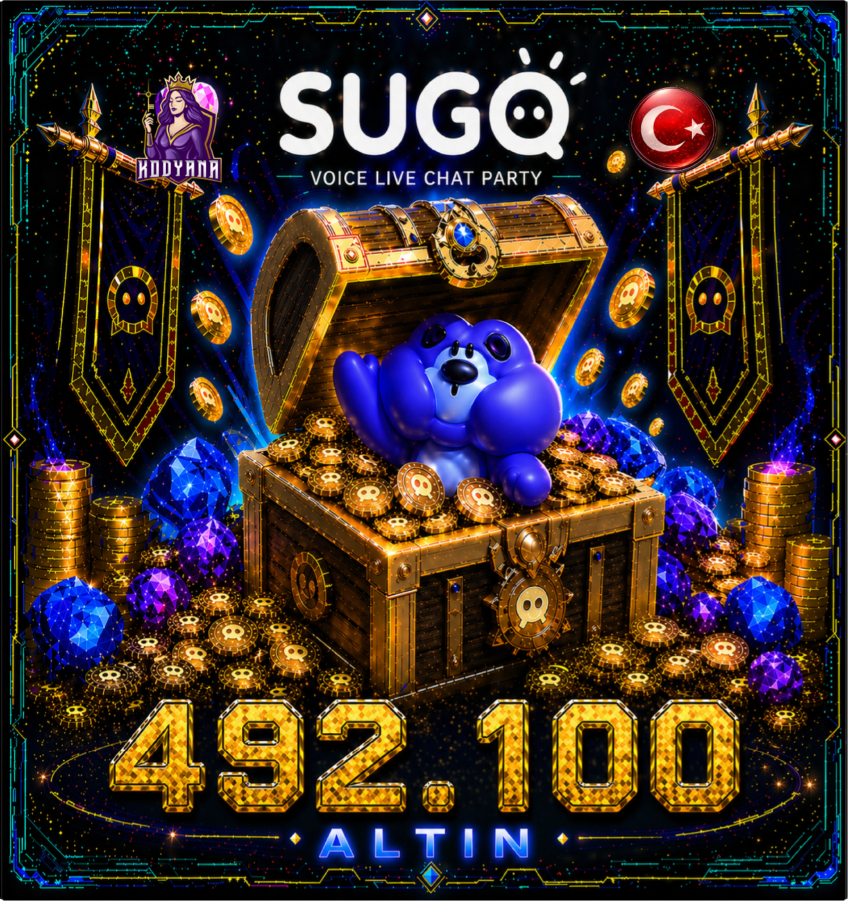 Sugo 492,100 Coins