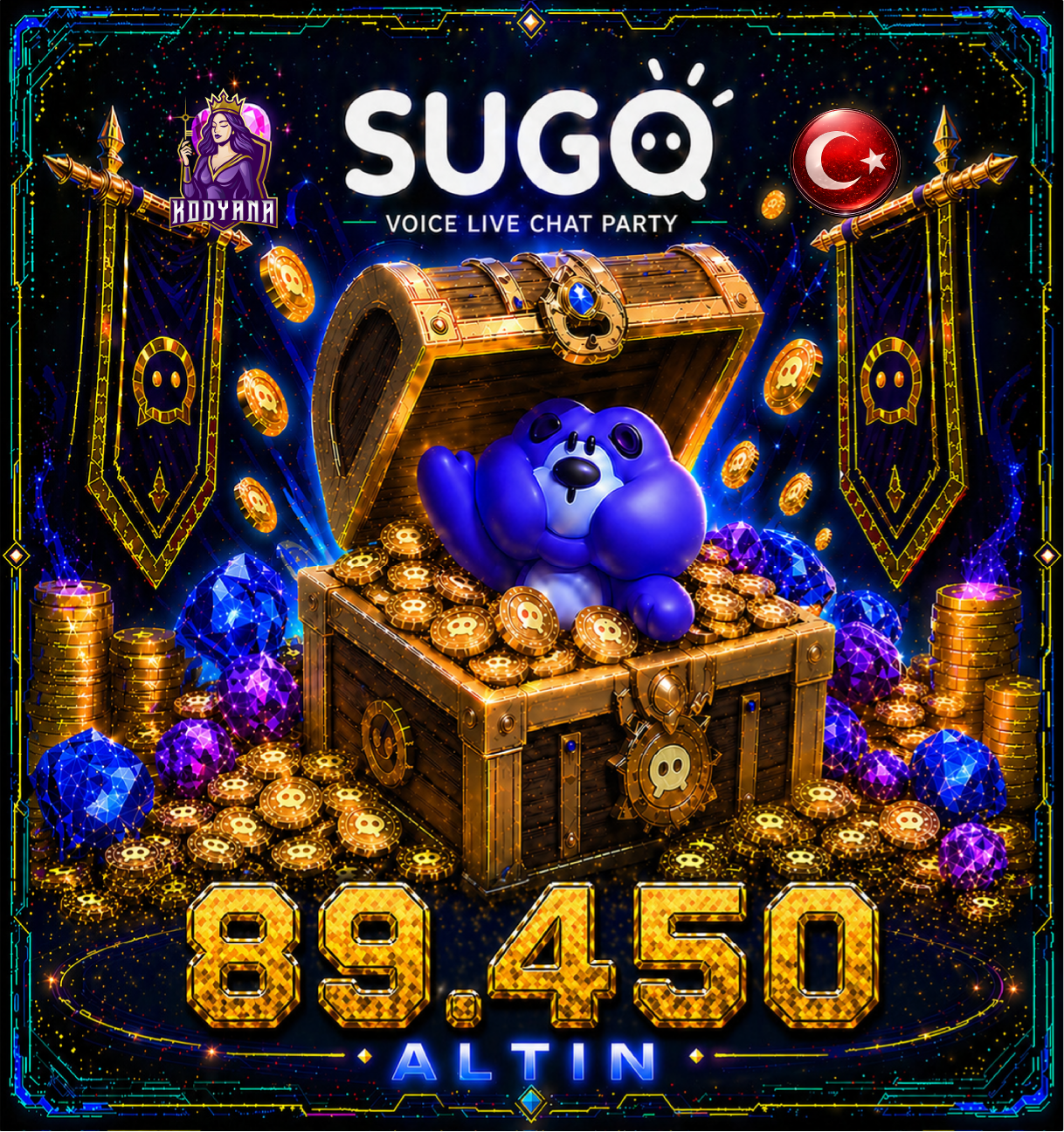 Sugo 89,450 Coins