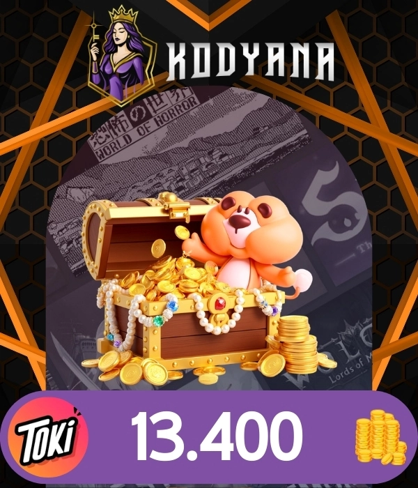 Toki 13,400 Coins