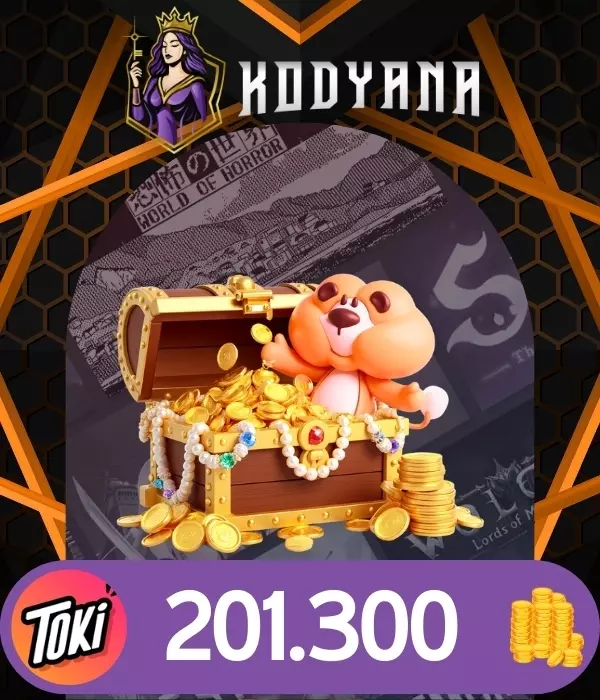Toki 201,300 Coins