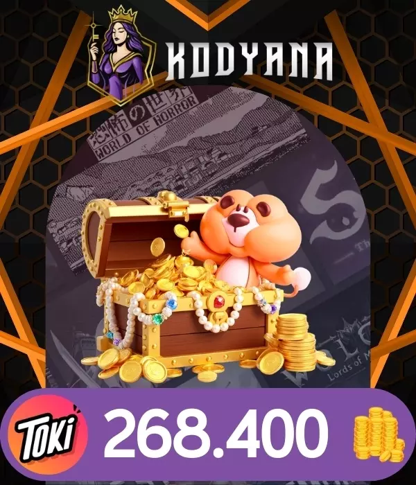 Toki 268,400 Coins