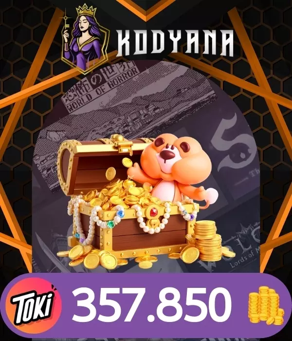 Toki 357,850 Coins