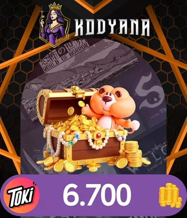 Toki 6,700 Coins