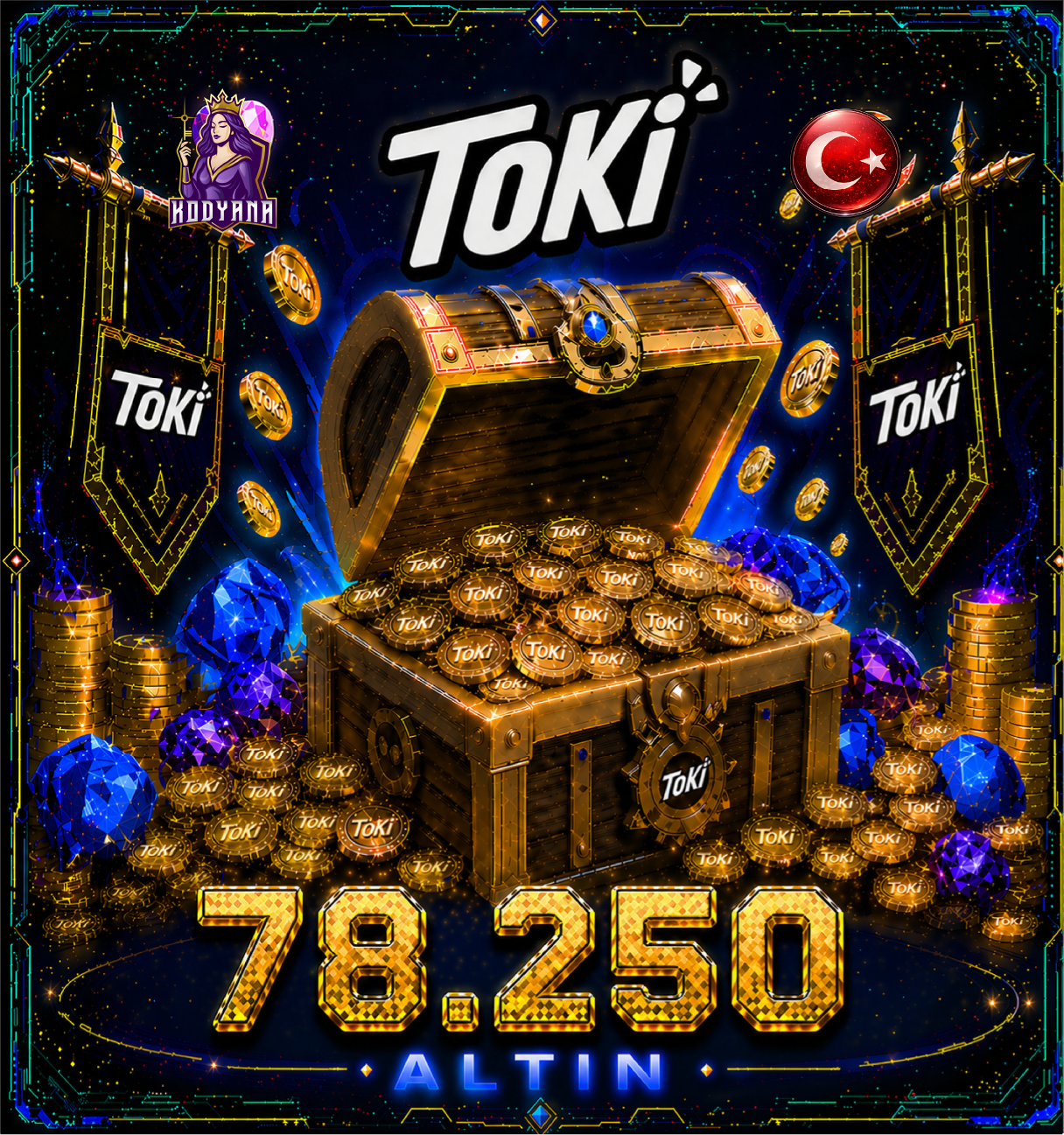 Toki  78,250 Coins