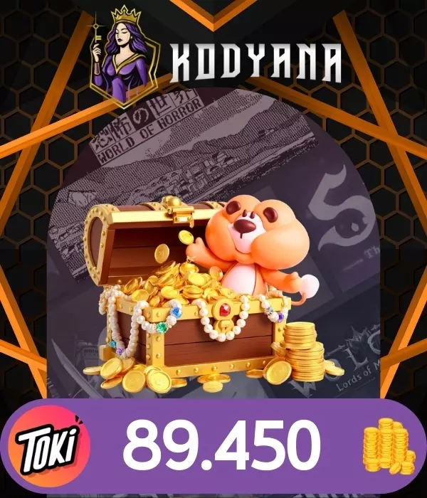 Toki 89,450 Coins