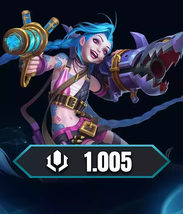 League Of Legends 1005 RP TÜRKİYE