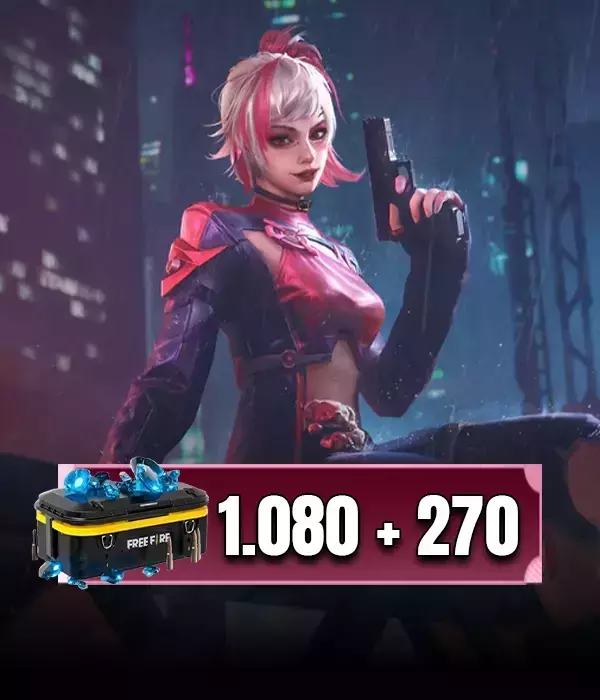 TR Free Fire 1080 + 270 Elmas