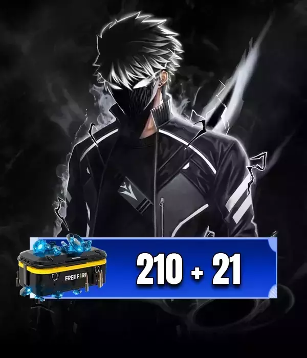 Free Fire 210 + 21 Diamond