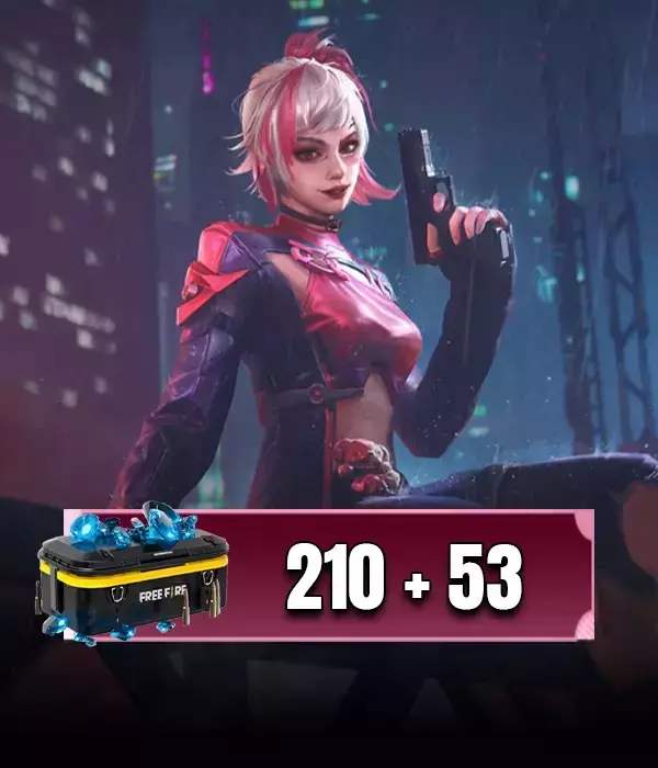TR Free Fire 210 + 53 Elmas