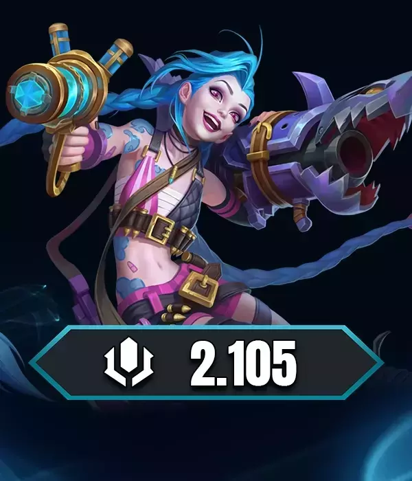 League Of Legends 2105 RP TÜRKİYE