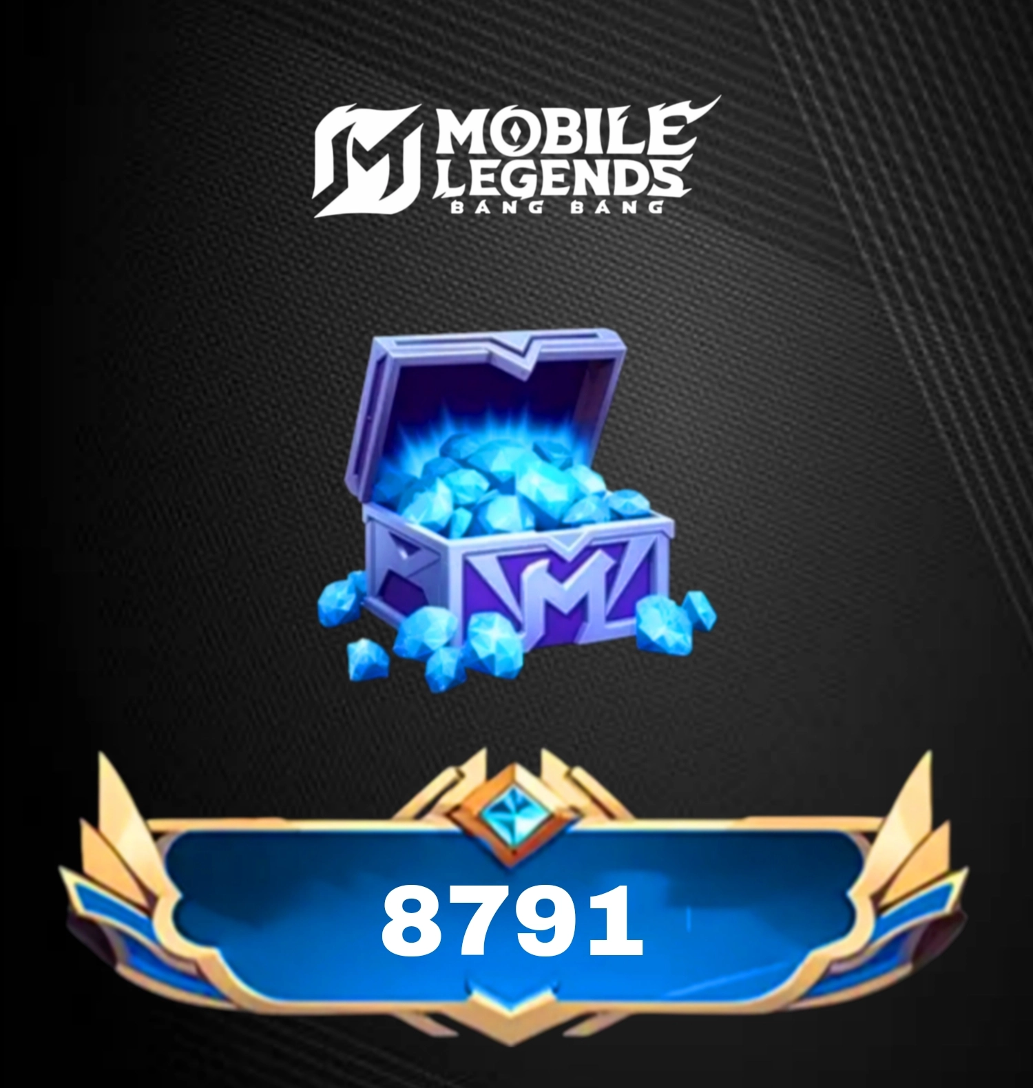 Mobile Legends 8791 Elmas Anında Teslimat