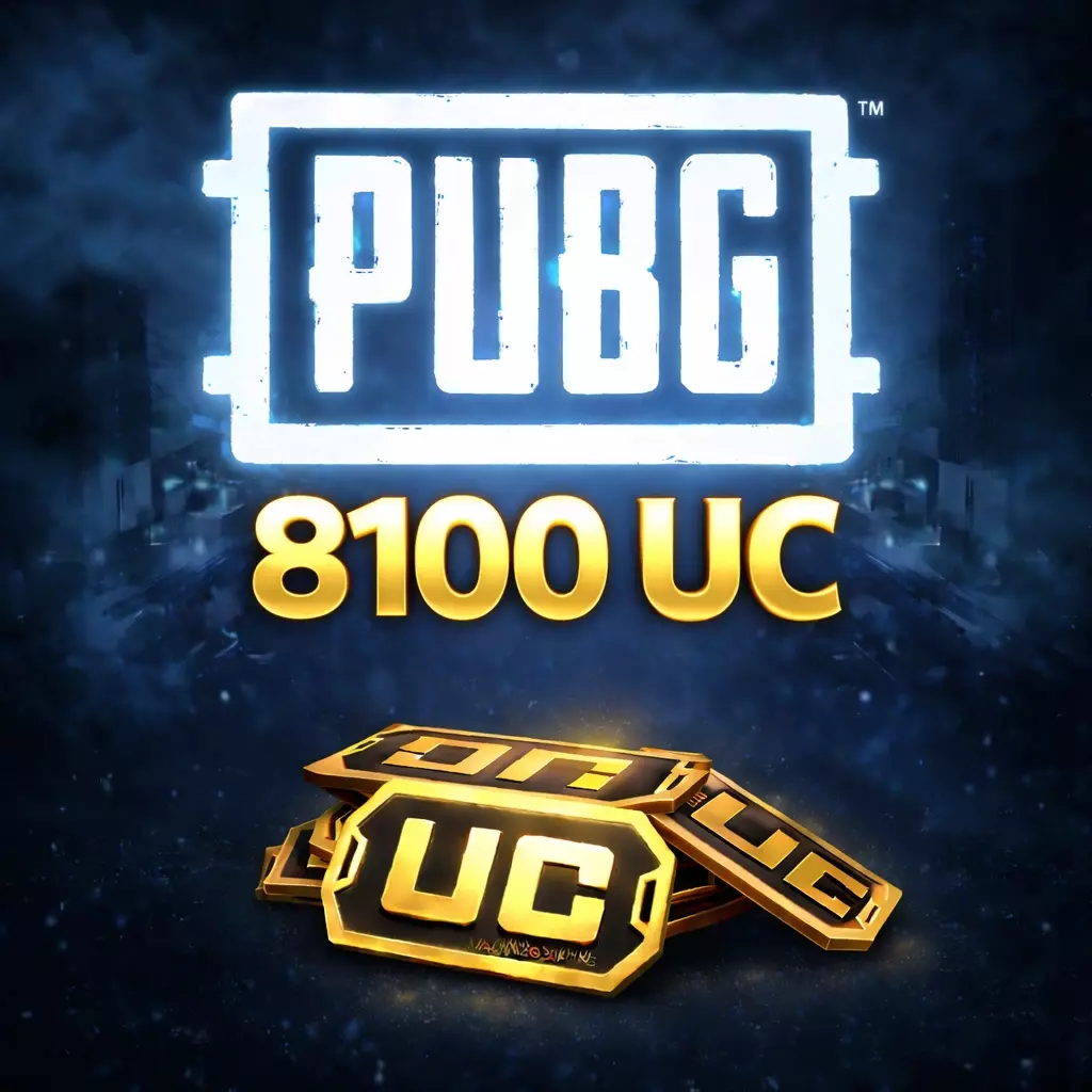 Pubg Mobile 8100 UC