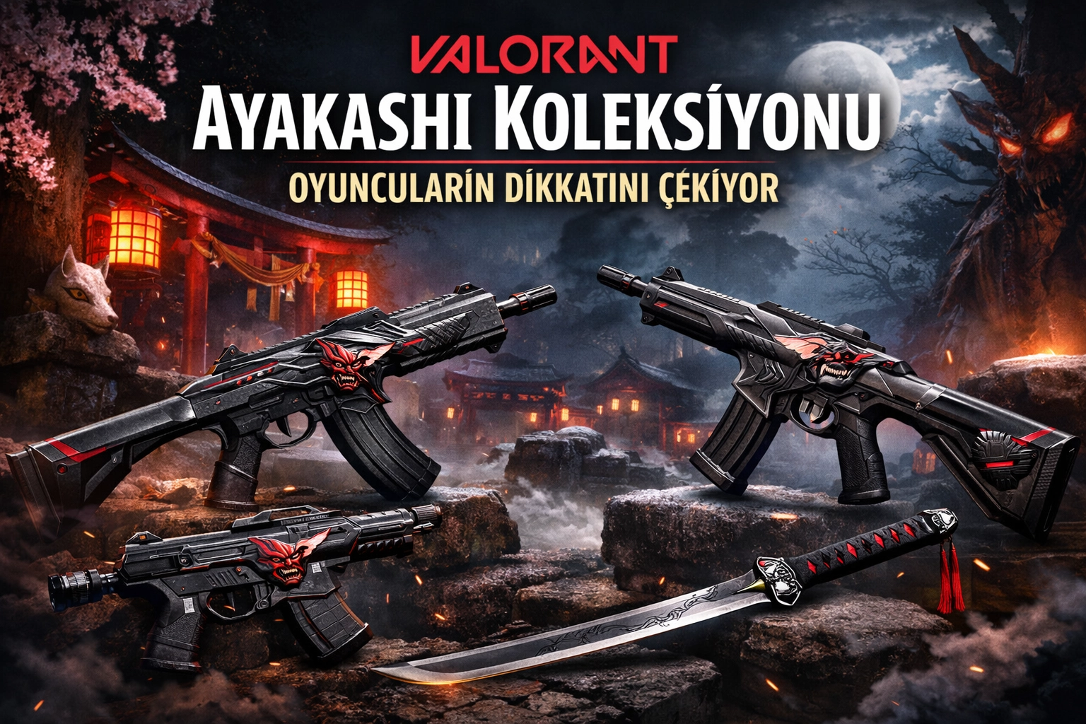 Valorant Ayakashi Koleksiyonu Oyuncuların Dikkatini Çekiyor