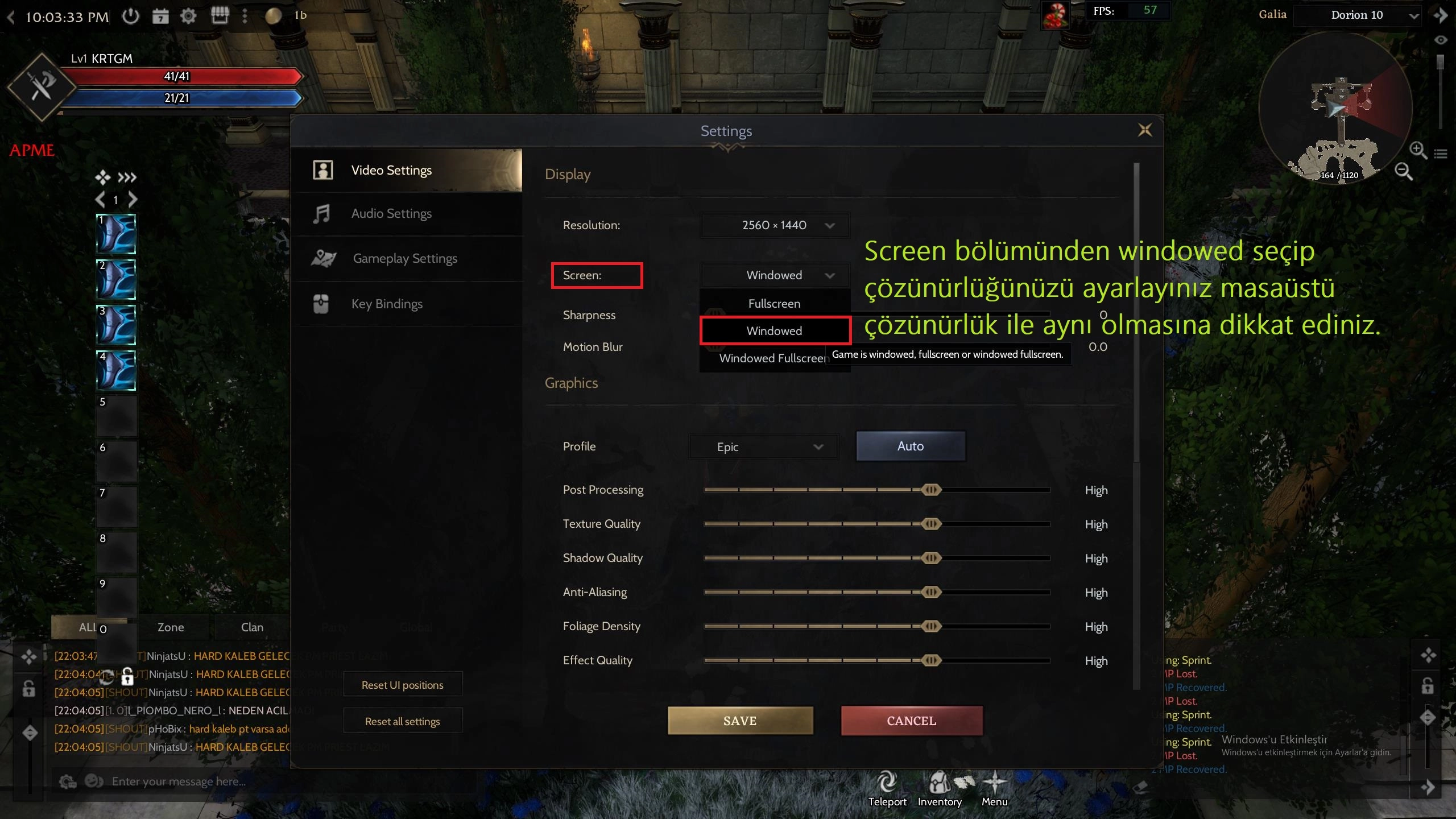 Rise Online Fps Arttırma 2025