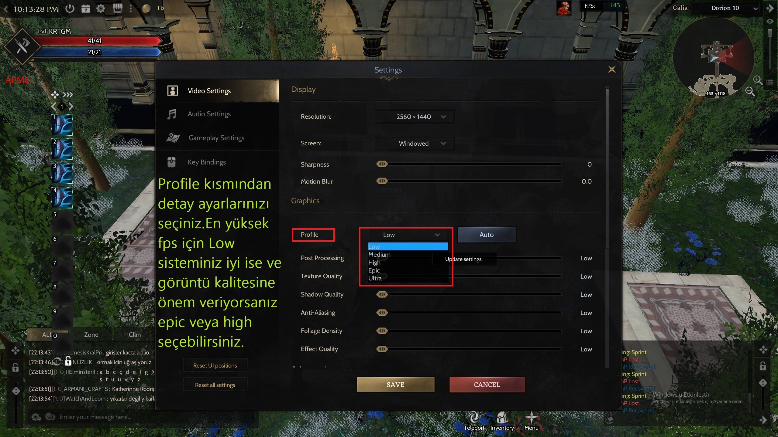 Rise Online Fps Arttırma 2025