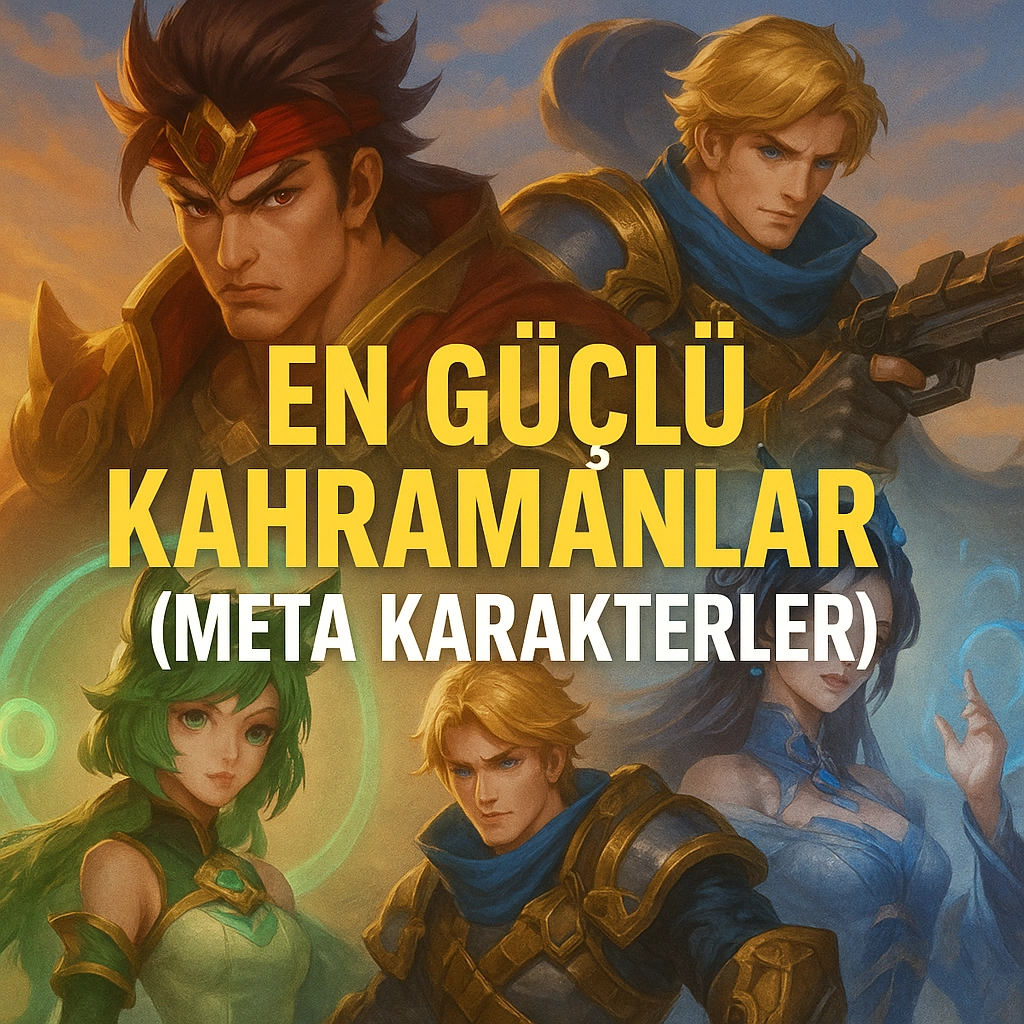 Honor of Kings En Güçlü Kahramanlar(2025) Bu Karakterleri Seçmeyen Kaybediyor!