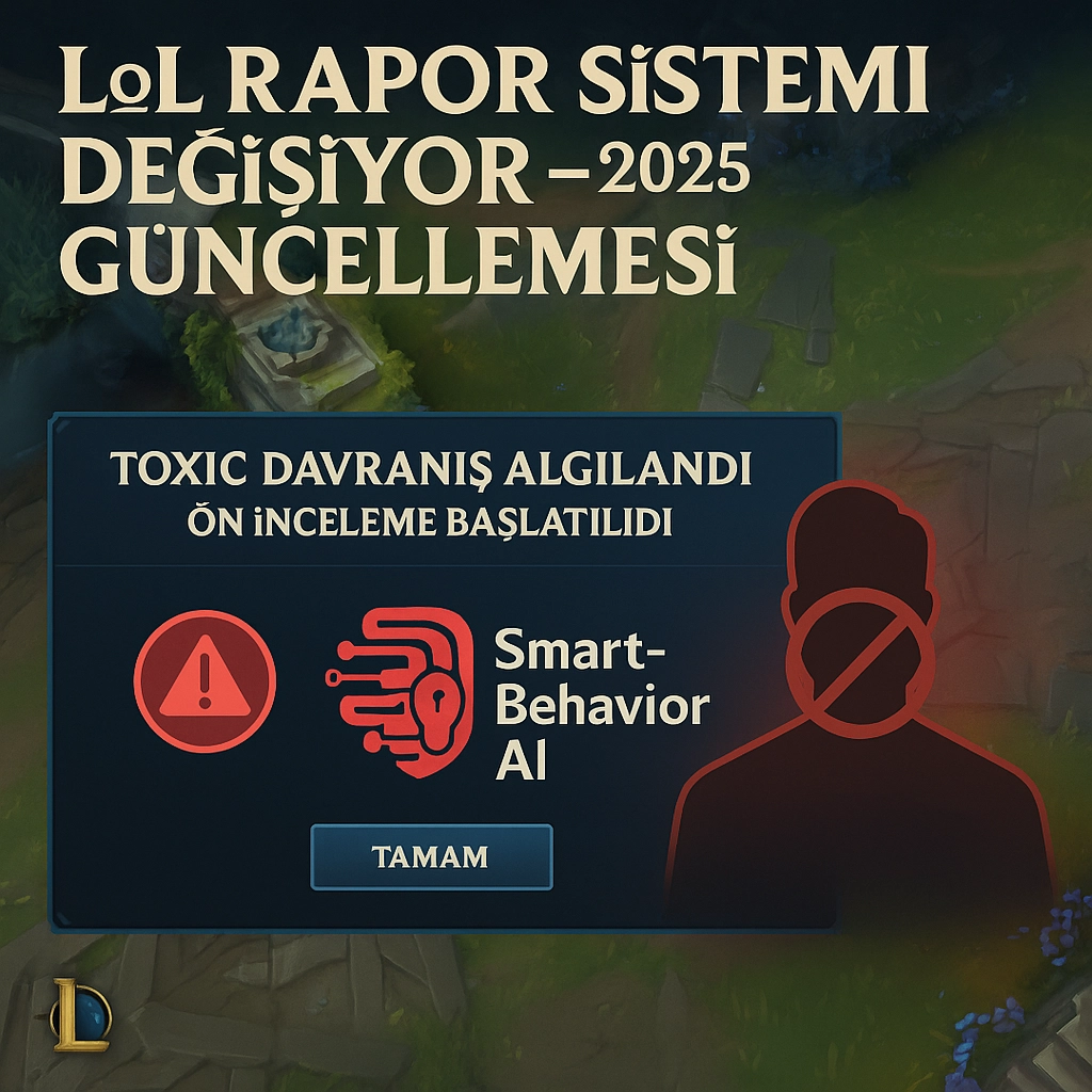LoL'de Rapor Sistemi Değişiyor! 2025'te LoL'de Rapor Sistemi Değişiyor! 2025'te