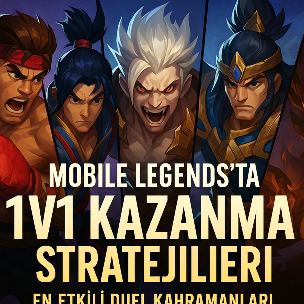 Mobile Legends'ta 1v1 Kazanma Stratejileri – En Etkili Kahramanlar(2025 Rehberi)