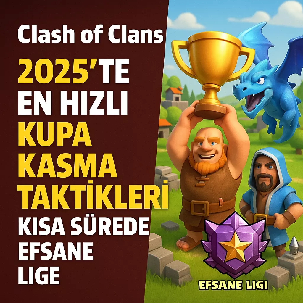 Clash of Clans: 2025’te En Hızlı Kupa Kasma Taktikleri Kısa Sürede Efsane Lige! Clash of Clans: 2025’te En Hızlı Kupa Kasma Taktikleri Kısa Sürede Efsane Lige!