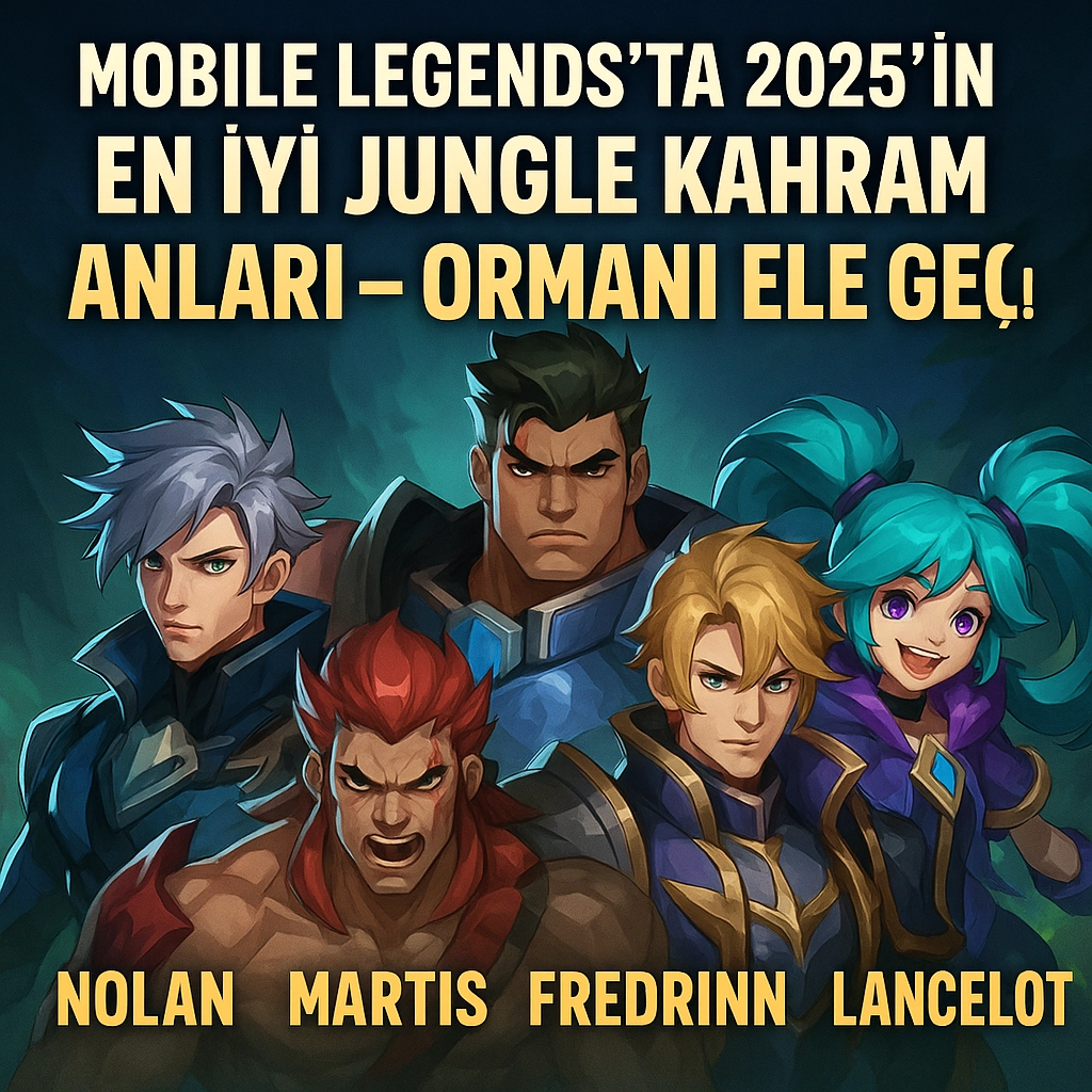 Mobile Legends'ta 2025'in En İyi Jungle Kahramanları – Ormanı Ele Geçir! Mobile Legends'ta 2025'in En İyi Jungle Kahramanları – Ormanı Ele Geçir!