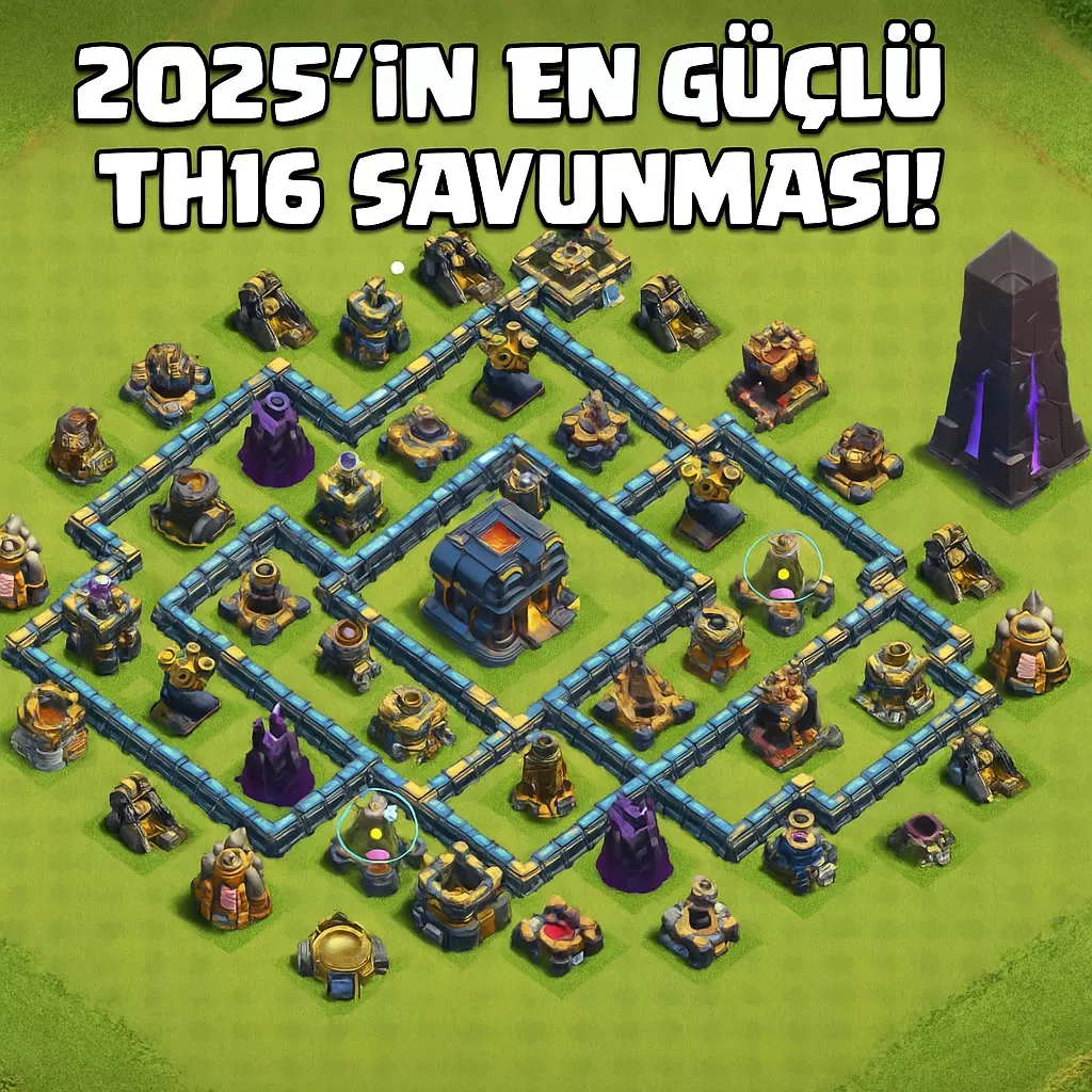 TH16 Köy Düzeni 2025 – En Güçlü Savunma Taktikleri Açıklandı!