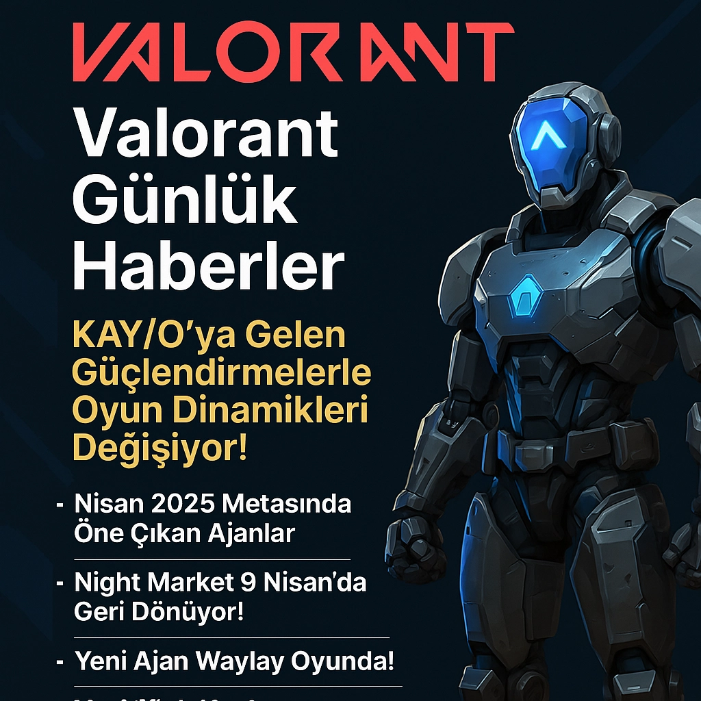 Valorant Gündem : KAY/O Güçlendi, Night Market Geliyor, Yeni Ajan Waylay Valorant Gündem : KAY/O Güçlendi, Night Market Geliyor, Yeni Ajan Waylay