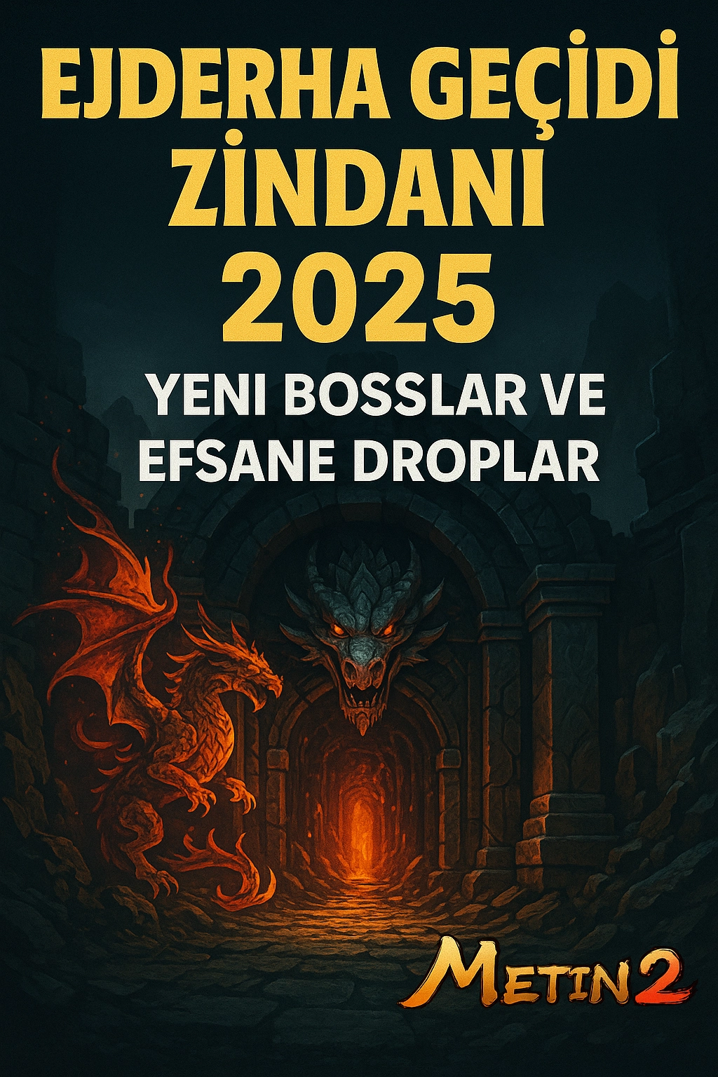 Metin2 Ejderha Geçidi Zindanı Açıldı! 2025’in  Efsane Dropları ve Bosları !