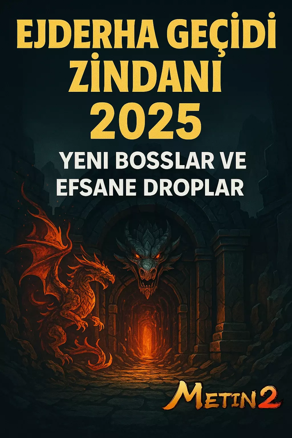 Metin2 Ejderha Geçidi Zindanı Açıldı! 2025’in  Efsane Dropları ve Bosları !