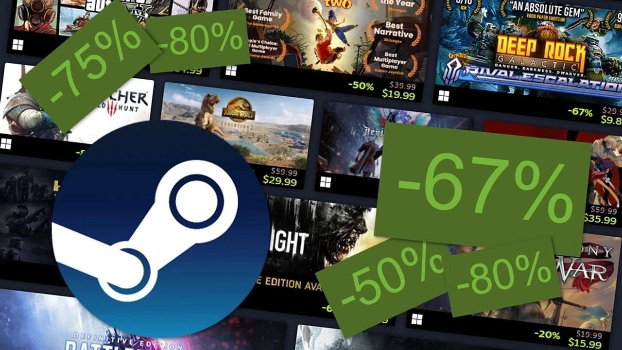 Steam 2025 İlkbahar İndirimleri Başladı! %90'a Varan Dev İndirimler