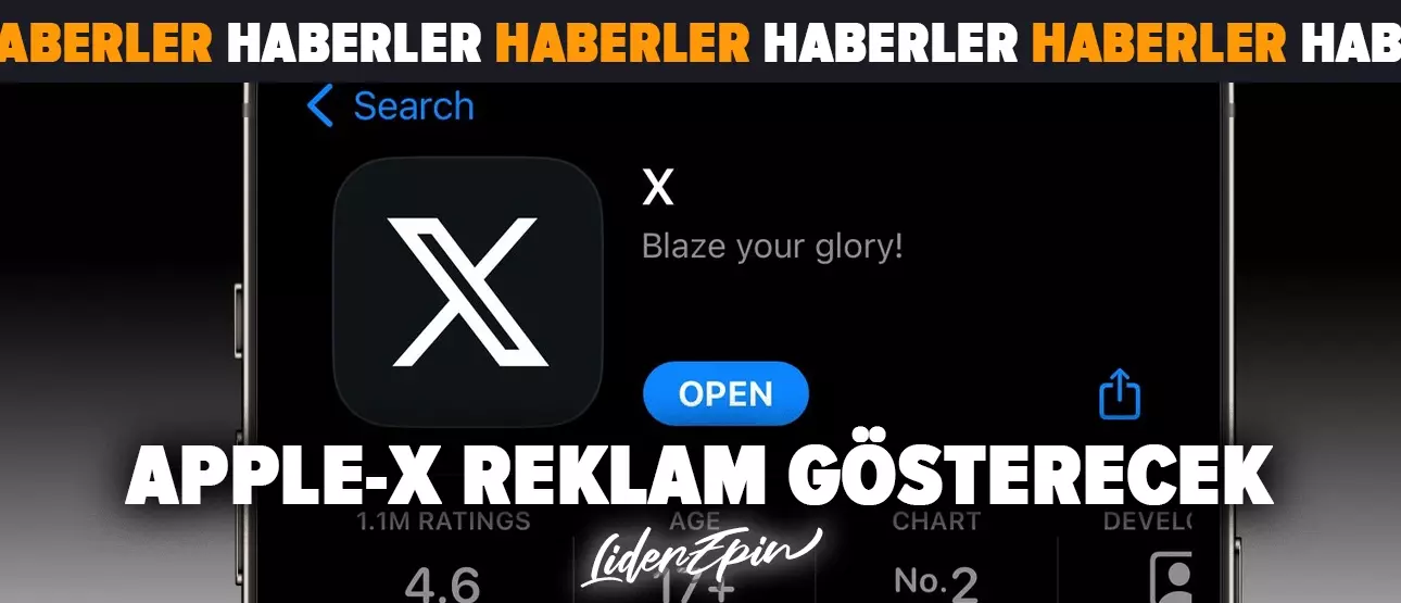 Apple X Platformunda Reklam Yayınlamaya Yeniden Başladı Apple X Platformunda Reklam Yayınlamaya Yeniden Başladı