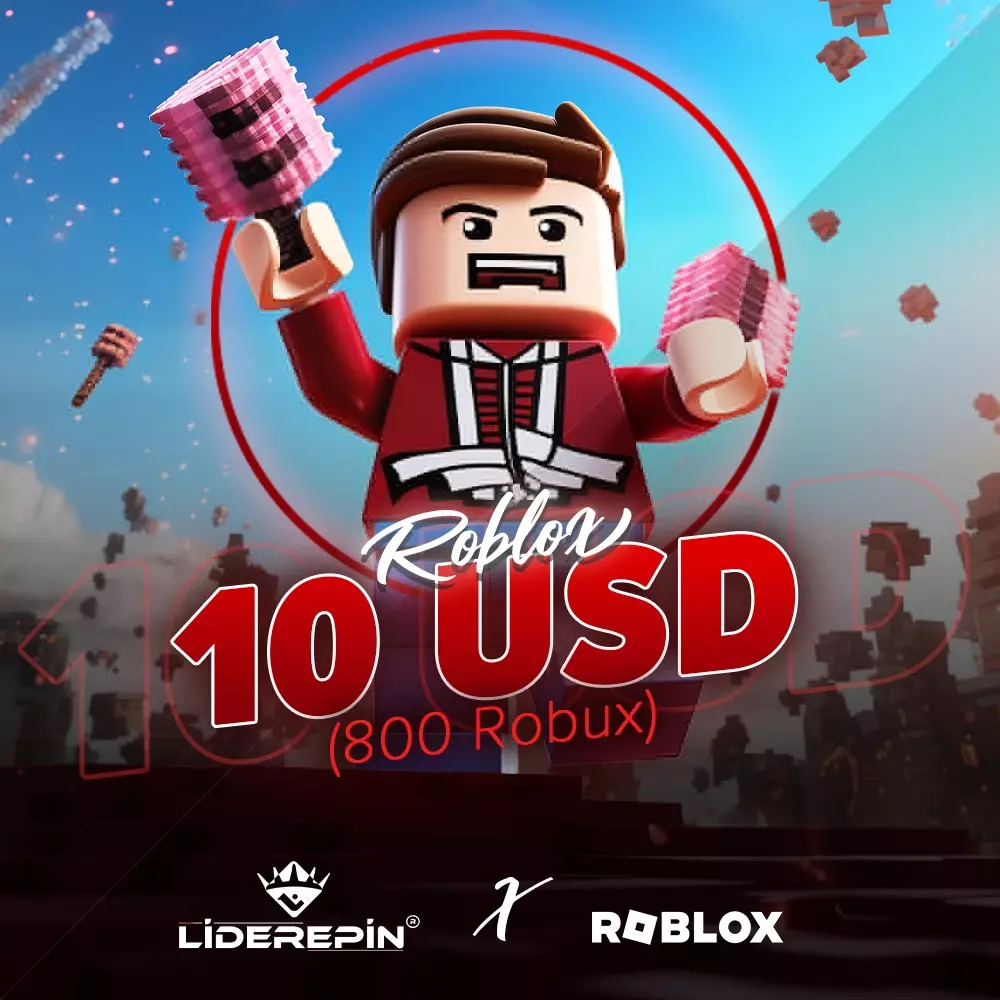 Roblox 800 Robux 10 USD