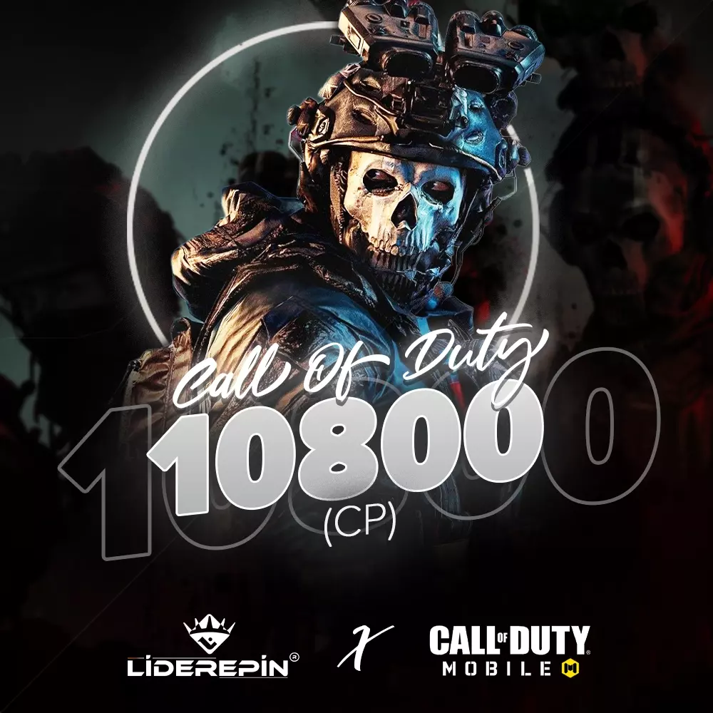 Call Of Duty Mobile 10800 CP