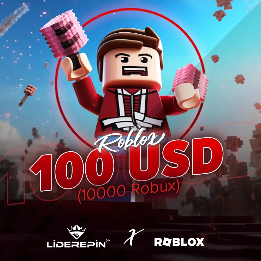 Roblox 10000 Robux 100 USD